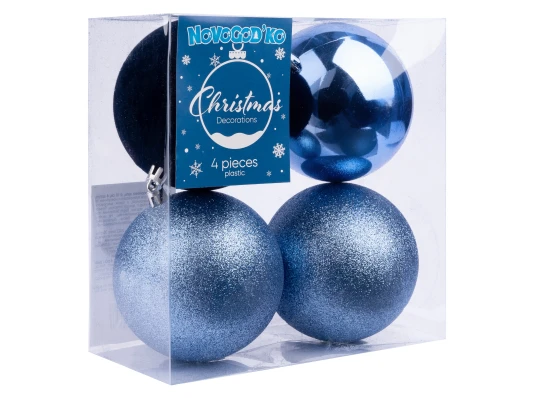 Набор новогодних шаров Novogod‘ko купить в интернет магазине подарков ПраздникШоп