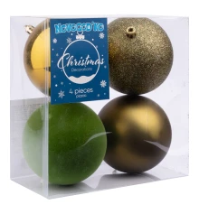 Набор новогодних шаров Novogod‘ko купить в интернет магазине подарков ПраздникШоп