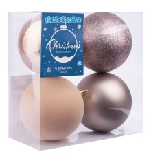 Набор новогодних шаров Novogod‘ko купить в интернет магазине подарков ПраздникШоп