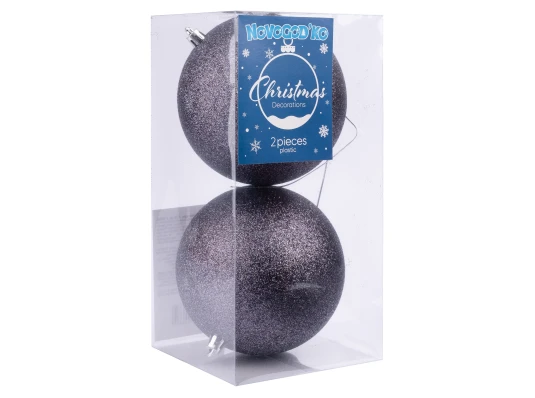 Набор новогодних шаров Novogod‘ko 12см купить в интернет магазине подарков ПраздникШоп