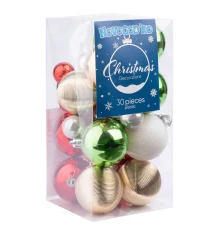 Набор новогодних шаров Novogod‘ko №4 купить в интернет магазине подарков ПраздникШоп