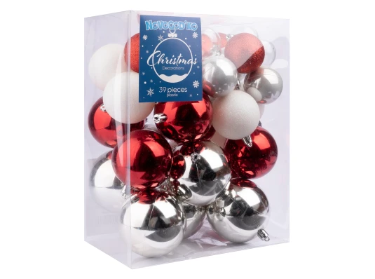 Набор новогодних шаров Novogod‘ko №2 купить в интернет магазине подарков ПраздникШоп