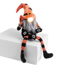 Мягкая игрушка Yes! Fun Хэллоуин Гном Мальчик 41см LED нос купить в интернет магазине подарков ПраздникШоп