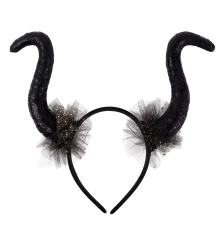 Обруч Yes! Fun Хэллоуин Шикарные рога Малефисенты купить в интернет магазине подарков ПраздникШоп