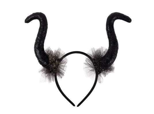 Обруч Yes! Fun Хэллоуин Шикарные рога Малефисенты купить в интернет магазине подарков ПраздникШоп