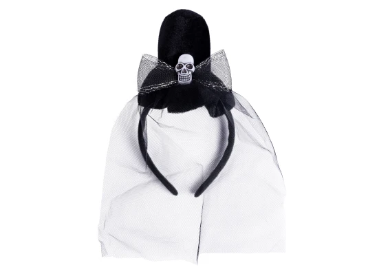 Обруч Yes! Fun Хэллоуин Шляпка с вуалью купить в интернет магазине подарков ПраздникШоп