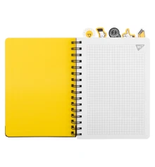 Блокнот Yes А5 96 листов на cпирали с разделителями Не ускладнюй! клетка купить в интернет магазине подарков ПраздникШоп