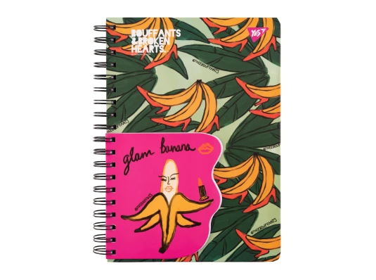 Блокнот Yes 2 в 1 В5 В7 80 л 20 л двойная спираль BBH клетка купить в интернет магазине подарков ПраздникШоп