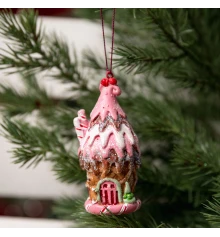 Подвеска декоративная Novogod‘ko Пряничный домик купить в интернет магазине подарков ПраздникШоп