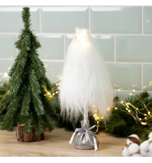 Декор Novogod‘ko Ель белая купить в интернет магазине подарков ПраздникШоп