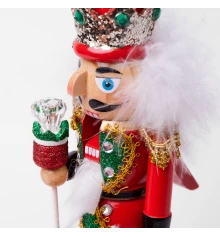 Фигурка декоративная Novogod‘ko Щелкунчик 25см купить в интернет магазине подарков ПраздникШоп
