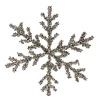Декор Yes!Fun Снежинка, серебро, 25 см