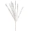 Ветка декоративная Yes! Fun серебряная в пайетках 88 см купить в интернет магазине подарков ПраздникШоп