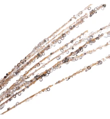 Ветка декоративная Yes! Fun серебряная в пайетках 88 см купить в интернет магазине подарков ПраздникШоп