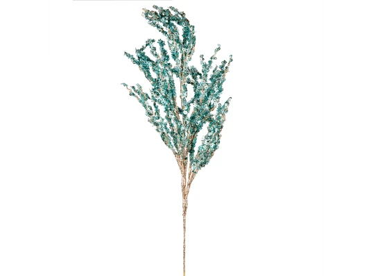 Ветка декоративная Yes!Fun бирюзовая купить в интернет магазине подарков ПраздникШоп