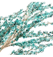 Ветка декоративная Yes!Fun бирюзовая купить в интернет магазине подарков ПраздникШоп