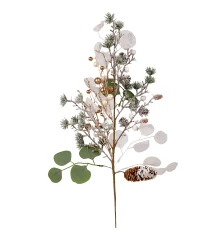 Ветка декоративная Yes!Fun с шишкой купить в интернет магазине подарков ПраздникШоп