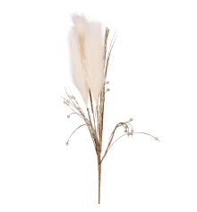 Ветка декоративная Yes!Fun Золотые пушистики купить в интернет магазине подарков ПраздникШоп