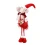 Новогодняя мягкая игрушка Novogod‘ko Мышонок Девочка в красном 56см купить в интернет магазине подарков ПраздникШоп