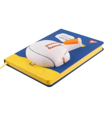 Блокнот сквиш Yes А5 128 листов Гусь клетка и линия купить в интернет магазине подарков ПраздникШоп