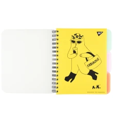 Тетрадь для записей YES Tattoo cats А5 144 листа пластиковая обложка купить в интернет магазине подарков ПраздникШоп