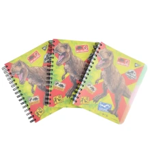 Тетрадь для записей YES Jurassic World. Dino tracker А5 144 листа пластиковая обложка купить в интернет магазине подарков ПраздникШоп