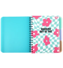 Тетрадь для записей YES Growing day by day А5 144 листа пластиковая обложка купить в интернет магазине подарков ПраздникШоп