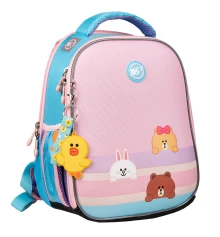 Рюкзак школьный каркасный Yes Line Friends H-100 купить в интернет магазине подарков ПраздникШоп