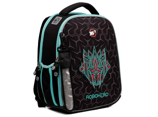 Рюкзак школьный каркасный Yes Robohero H-100 купить в интернет магазине подарков ПраздникШоп