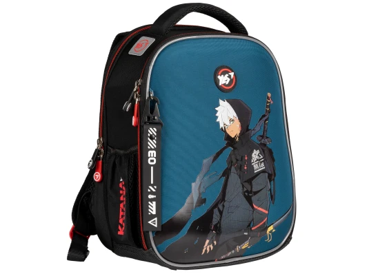 Рюкзак школьный каркасный Yes Katana H-100 купить в интернет магазине подарков ПраздникШоп