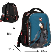 Рюкзак школьный каркасный Yes Katana H-100 купить в интернет магазине подарков ПраздникШоп