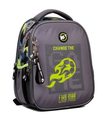 Рюкзак школьный каркасный Yes Football H-100 купить в интернет магазине подарков ПраздникШоп