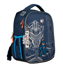 Рюкзак школьный каркасный Yes Fighter H-100 купить в интернет магазине подарков ПраздникШоп