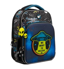 Рюкзак школьный каркасный Yes UFO S-78 купить в интернет магазине подарков ПраздникШоп