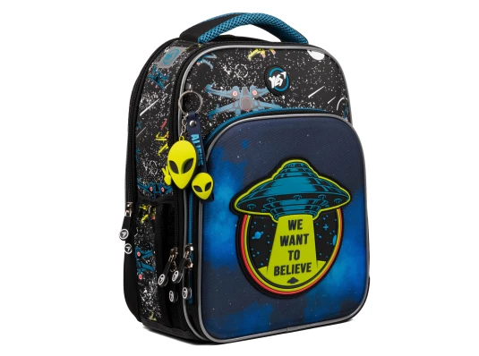 Рюкзак школьный каркасный Yes UFO S-78 купить в интернет магазине подарков ПраздникШоп