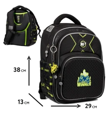 Рюкзак школьный полукаркасный Yes Gamer S-91 купить в интернет магазине подарков ПраздникШоп