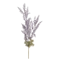 Ветка декоративная Yes! Fun раскидистая лиловая заснеженная 98 см купить в интернет магазине подарков ПраздникШоп