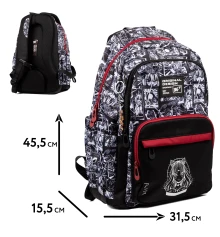 Рюкзак школьный Yes Anime TS-47 купить в интернет магазине подарков ПраздникШоп