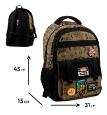 Рюкзак школьный Yes Danger TS-48 купить в интернет магазине подарков ПраздникШоп
