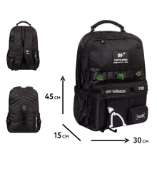 Рюкзак YES Mood Zone Emotions Black T-51 купить в интернет магазине подарков ПраздникШоп