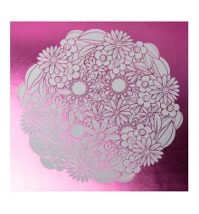 Раскраска антистресс SANTI Bright Flowers металлик 24 л. купить в интернет магазине подарков ПраздникШоп