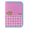 Папка факультативна пластикова Yes Pusheen Hearts А4 на блискавці з кишенею