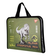 Папка-портфель Yes Jurassic World хаки FC купить в интернет магазине подарков ПраздникШоп