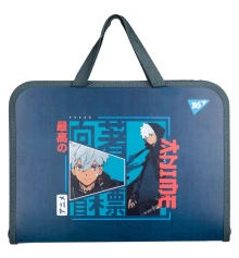 Папка-портфель Yes Anime FC  на молнии с тканевыми ручками купить в интернет магазине подарков ПраздникШоп