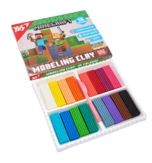 Пластилин Yes Minecraft 16 цветов 320 г купить в интернет магазине подарков ПраздникШоп