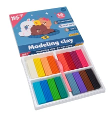 Пластилин Yes Line Friends 16 цветов 320 г купить в интернет магазине подарков ПраздникШоп