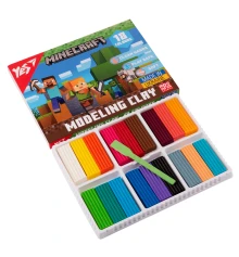 Пластилин Yes Minecraft 18 цветов 360 г купить в интернет магазине подарков ПраздникШоп