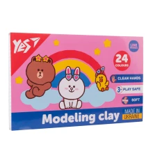Пластилин Yes Line Friends 24 цвета 480 г купить в интернет магазине подарков ПраздникШоп