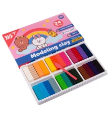 Пластилин Yes Line Friends 24 цвета 480 г купить в интернет магазине подарков ПраздникШоп