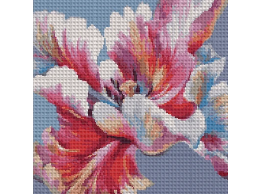 Алмазная мозаика SANTI Ирис 40*40см на подрамнике купить в интернет магазине подарков ПраздникШоп